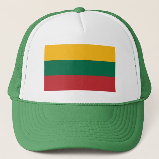 Vlag van Litouwen Trucker Pet (Voorkant)