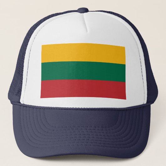 Vlag van Litouwen Trucker Pet (Voorkant)