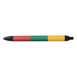 Vlag van Litouwen Zwarte Inkt Pen