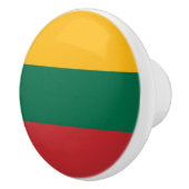 Vlag van Litouwse keramische Knob Keramische Knop (Rechts)