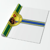 Vlag van Little Rock (Arkansas) Cadeaupapier (Uitgerold)