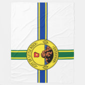 Vlag van Little Rock (Arkansas) Fleece Deken (Voorkant)
