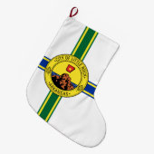 Vlag van Little Rock (Arkansas) Grote Kerstsok (Voorkant (Hangend))