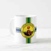 Vlag van Little Rock (Arkansas) Koffiemok (Voorkant links)