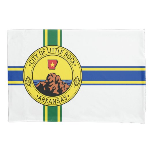 Vlag van Little Rock (Arkansas) Kussensloop (Voorkant-Links)