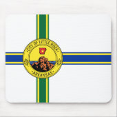 Vlag van Little Rock (Arkansas) Muismat (Voorkant)