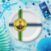 Vlag van Little Rock (Arkansas) Papieren Bordje (Feest)