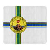 Vlag van Little Rock (Arkansas) Snijplank (Voorkant)