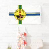 Vlag van Little Rock (Arkansas) Spandoek (Insitu)