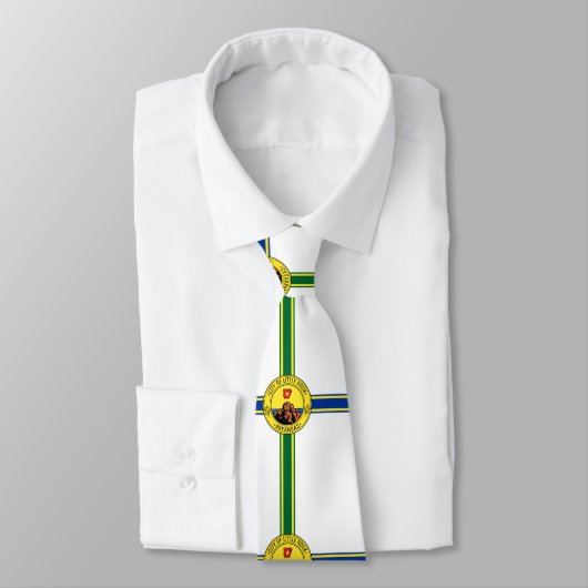 Vlag van Little Rock (Arkansas) Stropdas (Gebonden)