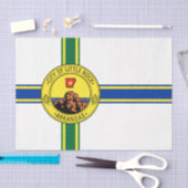 Vlag van Little Rock (Arkansas) Tissuepapier (Craft)