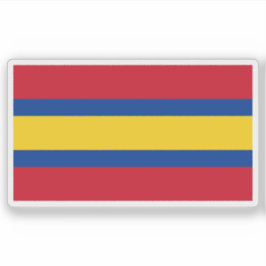 Vlag van Loja, Ecuador Sticker