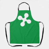 Vlag van Lombardia (Italië) Schort (Voorkant)