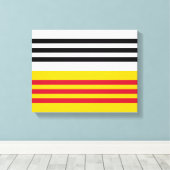 Vlag van Loon op Zand Canvas Afdruk (Insitu (Houten vloer))