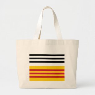 Vlag van Loon op Zand Grote Tote Bag