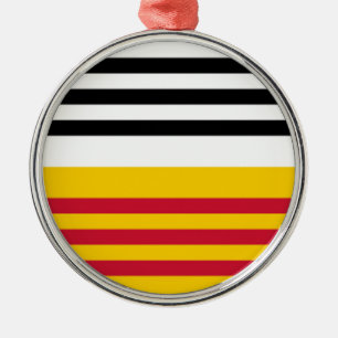 Vlag van Loon op Zand Metalen Ornament