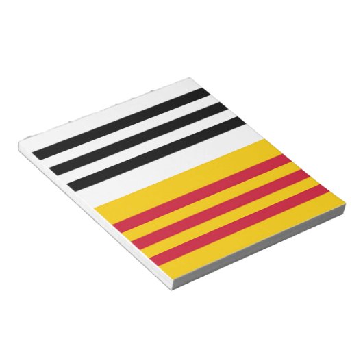Vlag van Loon op Zand Notitieblok (Schuin)