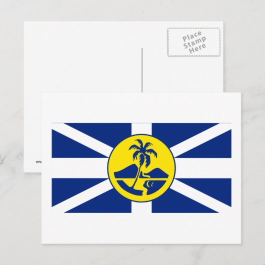Vlag van Lord Howe Island Briefkaart (Voorkant / Achterkant)