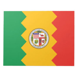Vlag van Los Angeles (Californië, Verenigde Staten Notitieblok