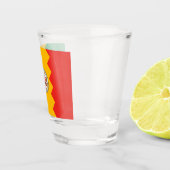 Vlag van Los Angeles (Californië, Verenigde Staten Shot Glas (Rechts)