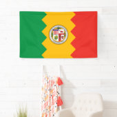 Vlag van Los Angeles (Californië, Verenigde Staten Spandoek (Insitu)