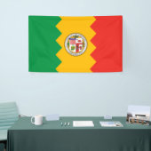 Vlag van Los Angeles (Californië, Verenigde Staten Spandoek (Beurs)