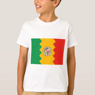 Vlag van Los Angeles (Californië, Verenigde Staten T-shirt