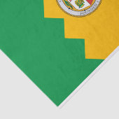 Vlag van Los Angeles (Californië, Verenigde Staten Tissuepapier (Detail)
