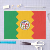 Vlag van Los Angeles (Californië, Verenigde Staten Tissuepapier (Craft)