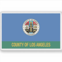 Vlag van Los Angeles County, Californië