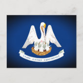 Vlag van Louisiana Briefkaart (Voorkant)