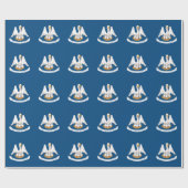 Vlag van Louisiana Cadeaupapier (Vlak)