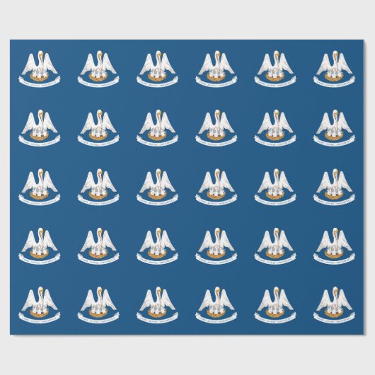 Vlag van Louisiana Cadeaupapier (Vlak)