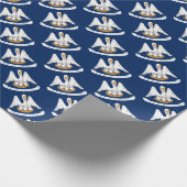 Vlag van Louisiana Cadeaupapier (Hoek)