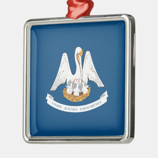 Vlag van Louisiana Ceramic Ornament (Links)