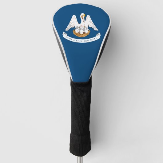 Vlag van Louisiana Golfheadcover (Voorkant)