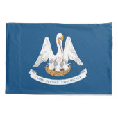 Vlag van Louisiana Kussensloop (Achterkant)