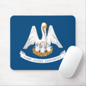 Vlag van Louisiana Muismat (Met muis)