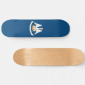 Vlag van Louisiana Persoonlijk Skateboard (Horizontaal)