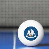 Vlag van Louisiana Pingpongbal (Net)