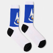 Vlag van Louisiana Sokken (Rechts)