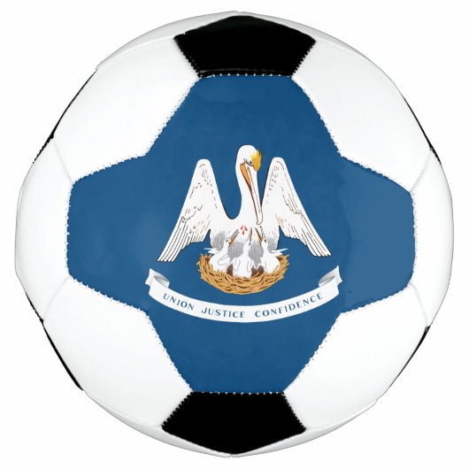 Vlag van Louisiana Voetbal (Voorkant)