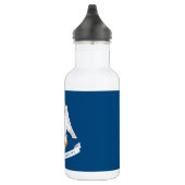 Vlag van Louisiana Waterfles (Rechts)