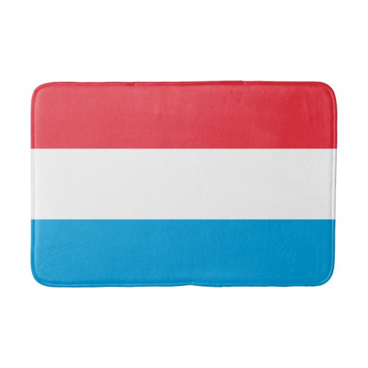 Vlag van Luxemburg Badmat (Voorkant)