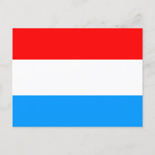 Vlag van Luxemburg Briefkaart