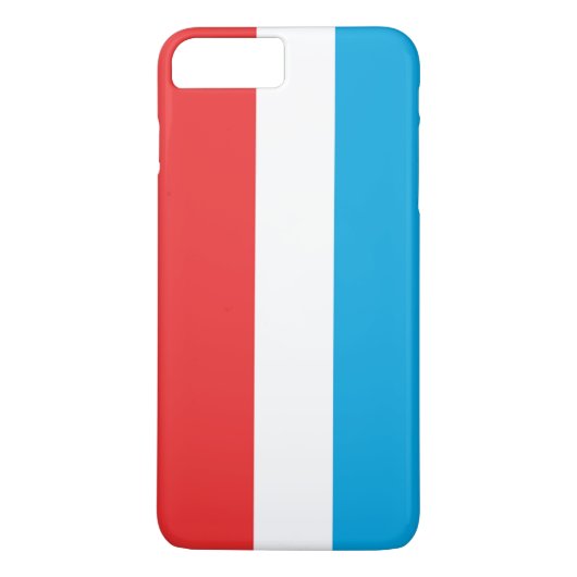 Vlag van Luxemburg Case-Mate iPhone Case (Achterkant)