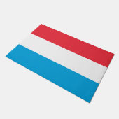 Vlag van Luxemburg Deurmat (Schuin)