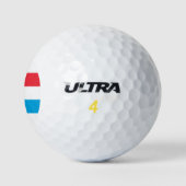 Vlag van Luxemburg Golfballen (Logo)