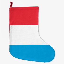 Vlag van Luxemburg Grote Kerstsok