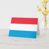 Vlag van Luxemburg Kaart (Gele Bloem)
